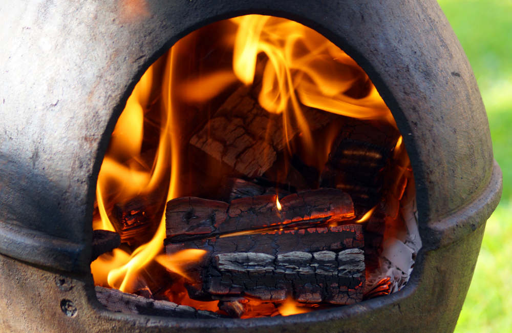 What to burn in a chiminea